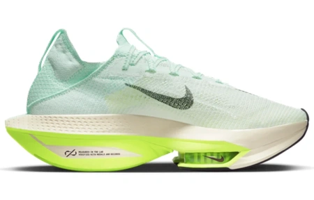 Nike Air Zoom Alphafly Next% 2 Ткань Противоскользящая Дышащая и Упругая Низкий Верх с Карбоновой Плиты