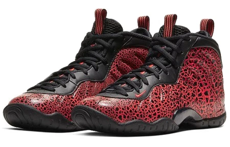 Nike Foamposite One Cracked Lava PU (полиуретан) Синтетическая кожа