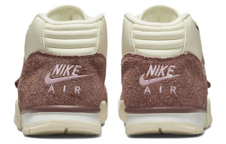 Nike Air Trainer 1 MID Топ Кроссовки для тренировок Унисекс Коричневый Розовый Белый