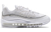 Nike Air Max 98 Амортизация Устойчивость к истиранию Легкий Низкий Верх Повседневные Беговые Кроссовки Женские Белые