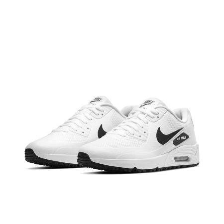 Nike Air MAX 90 Low Топ Повседневные Беговые Кроссовки Унисекс Белый Черный