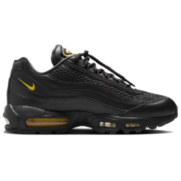Corteiz X Nike Air Max 95 Устойчивый к истиранию Низкий Топ Повседневная обувь Мужская Черная