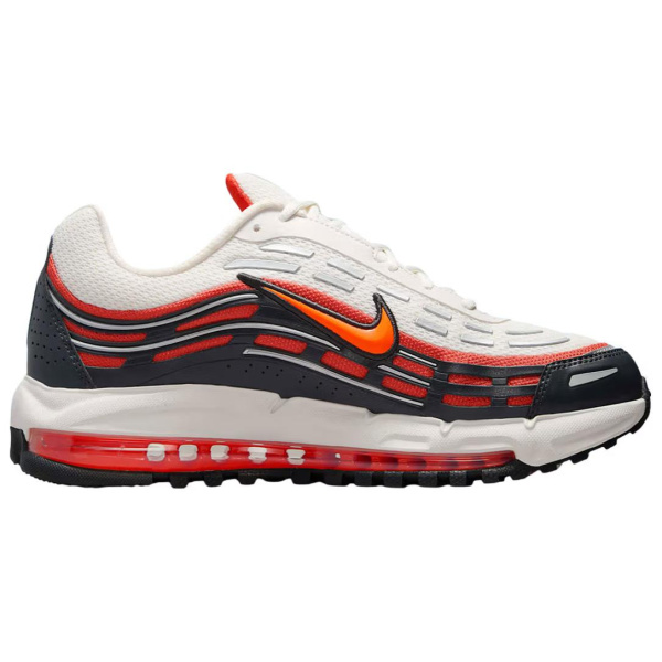 Nike Air Max Tl 2,5 Удобные и Легкие Устойчивые к Износу Низкие Повседневные Беговые Кроссовки Унисекс Белый Оранжевый