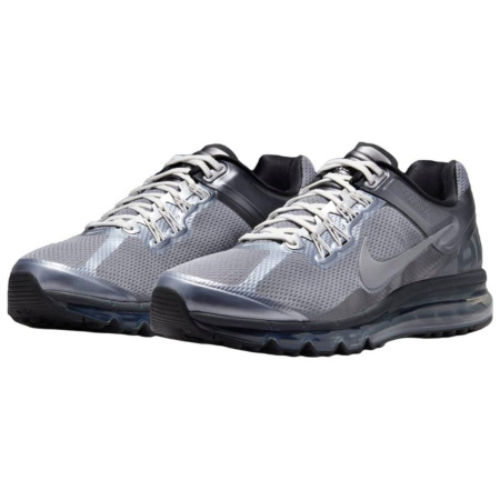 Nike Air Max 2013 Низкие Кроссовки для Бега с Низким Верхом Унисекс Серый Серебряный