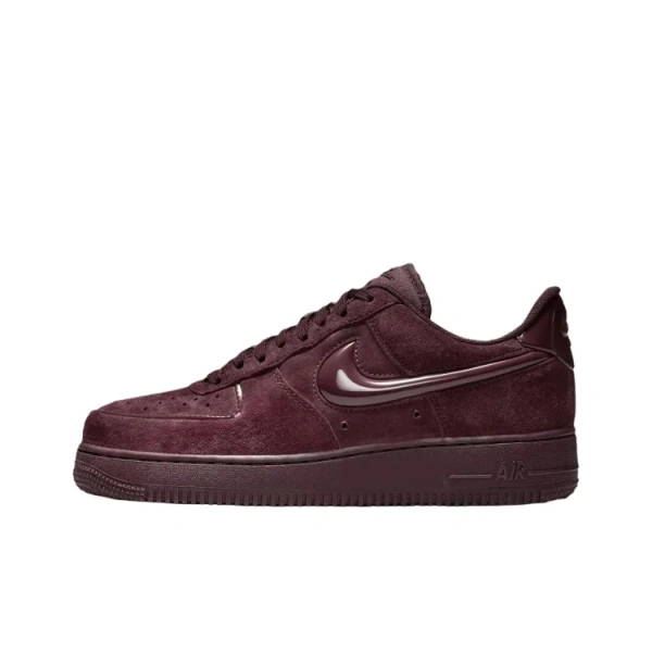 Nike Air Force 1 Классический и Универсальный Низкий Топ Скейтборд Кроссовки Женские Красные