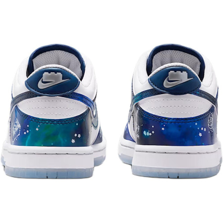 LEGO X Nike Dunk противоскользящие устойчивые к истиранию низкие кеды для детей для скейтбординга белый ЯРКИЙ СИНИЙ