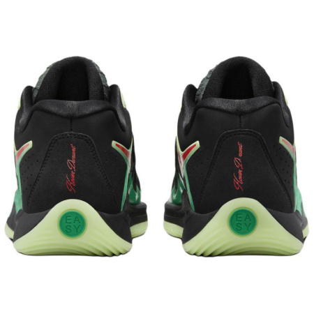 Nike KD 17 Противоскользящие устойчивые к истиранию низкие баскетбольные кроссовки для мужчин темно-зеленые